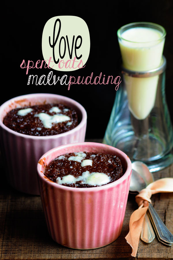 Malva Pudding using Spent Oats