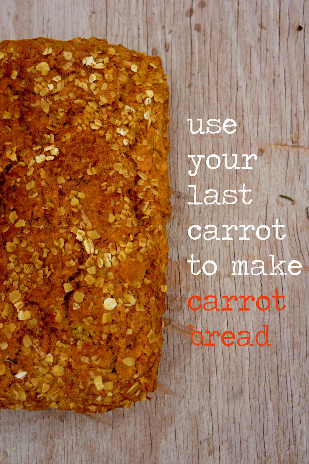 EAT AND DRINK YOUR CARROTS!