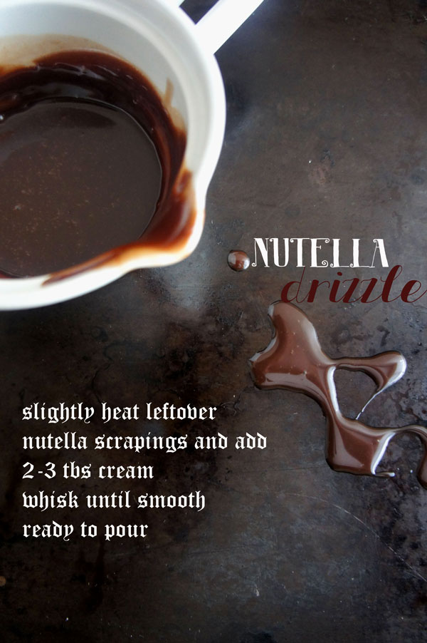 LEFTOVER NUTELLA