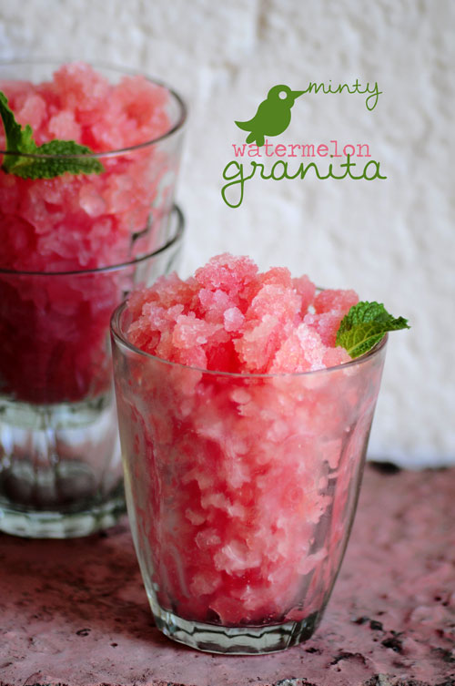 Summer Watermelon Granita